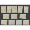 Suriname 167-178 Wilhelmina MH/ongebr CV 73 €