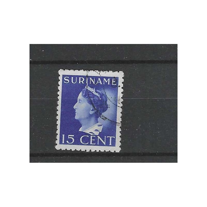 Suriname 194 Wilhelmina VFU/ongebr CV 12,50 €