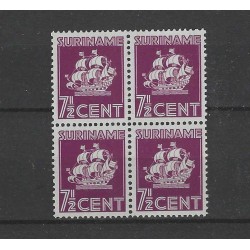 Suriname 196 Scheepje Indisch block 4 MNH/MH CV 18+ €