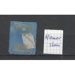 Netherlands P2 Postage due with "NIEUWERSLUIS" straight-line cancel VFU/used  CV 25++ €