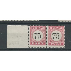 Dutch East Indies P13C-P13B  Type IV  MH/unused  CV 75+ €