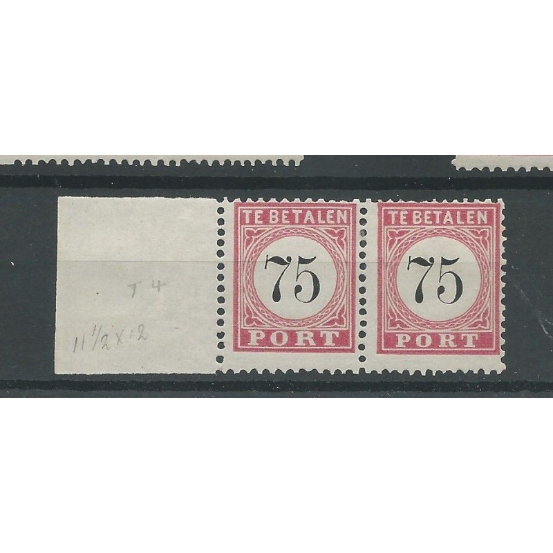 Dutch East Indies P13C-P13B  Type IV  MH/unused  CV 75+ €
