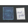 Netherlands P2 Postage due with "OUD GASTEL" straight-line cancel VFU/used  CV 25++ €
