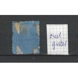Netherlands P2 Postage due with "OUD GASTEL" straight-line cancel VFU/used  CV 25++ €