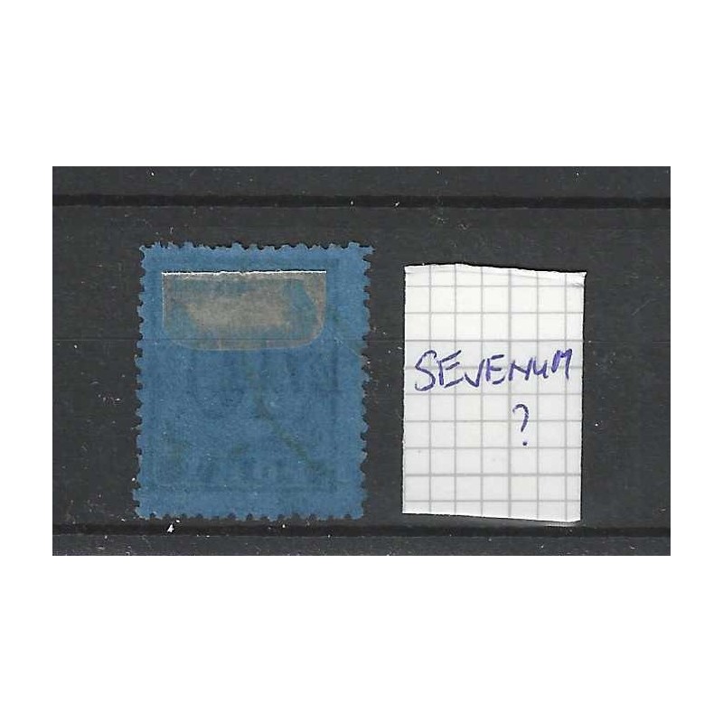 Netherlands P2 Postage due with "SEVENUM" straight-line cancel VFU/used  CV 25++ €