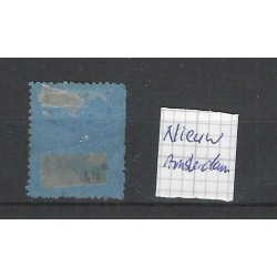 Netherlands P2 Postage due with "NIEUW AMSTERDAM" straight-line cancel VFU/used  CV 25++ €