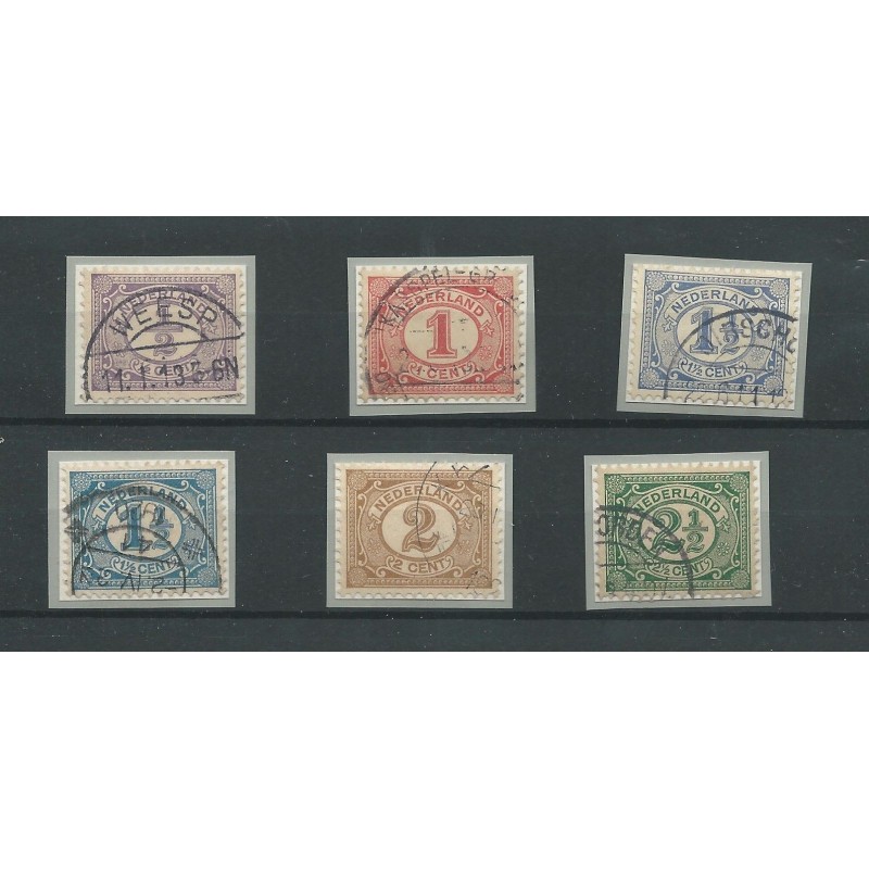 Nederland 50-55 Cijfer    VFU/gebr   CV 5 €
