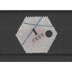 Netherlands TG1 Telegram 1 ct  VFU/used  CV 50 €