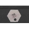 Netherlands TG6  Telegram 20 ct   VFU/used  CV 17 € without aniline strepen