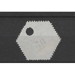 Netherlands TG6  Telegram 20 ct   VFU/used  CV 17 € without aniline strepen