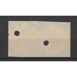 Netherlands TG6  Telegram 20 ct  pair  VFU/used  CV 34++ €