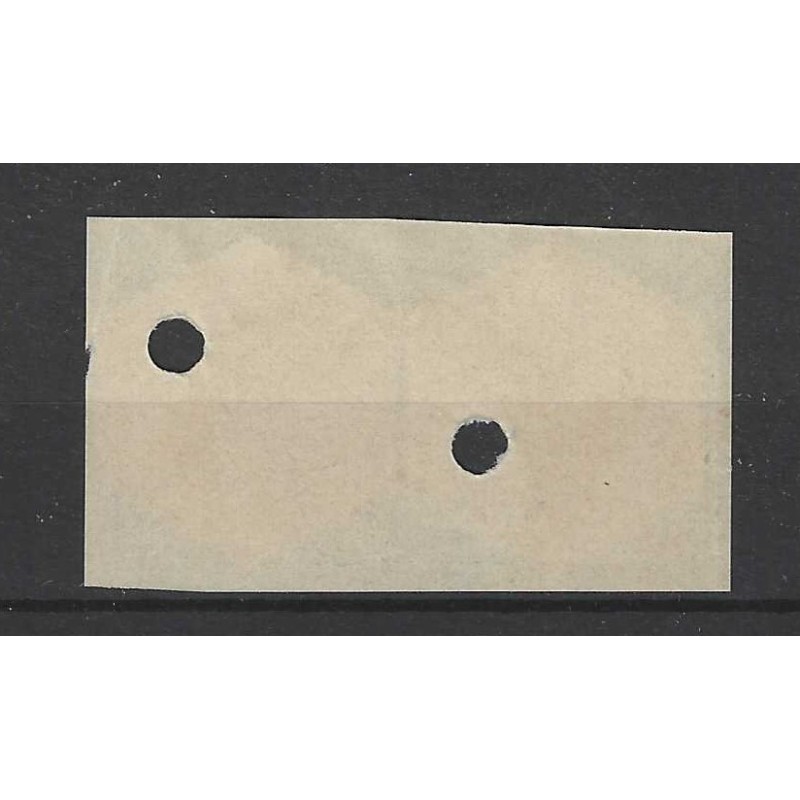 Netherlands TG6  Telegram 20 ct  pair  VFU/used  CV 34++ €