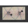 Nederland TG6  Telegram 20 ct  paartje  VFU/gebr  CV 34++ €