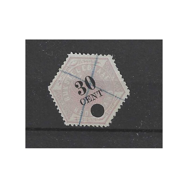 Netherlands TG8  Telegram 30 ct   VFU/used  CV 28 €