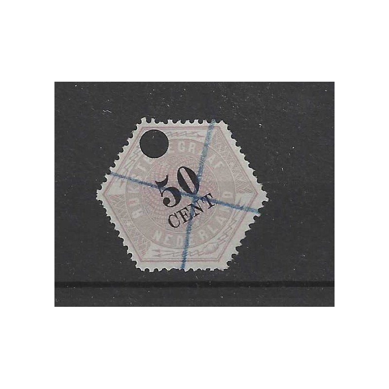 Nederland TG9  Telegram 30 ct   VFU/gebr  CV 28 €