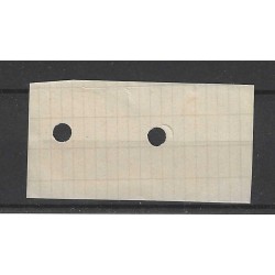Netherlands TG9  Telegram 30 ct  pair  VFU/used  CV 56 €