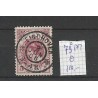 Nederland 79A PM  Wilhelmina met plaatfout PM VFU/gebr  CV 110 €