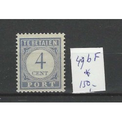 Nederland P49bF "BETAIEN ipv BETALEN" MH/ongebr  CV 150 €