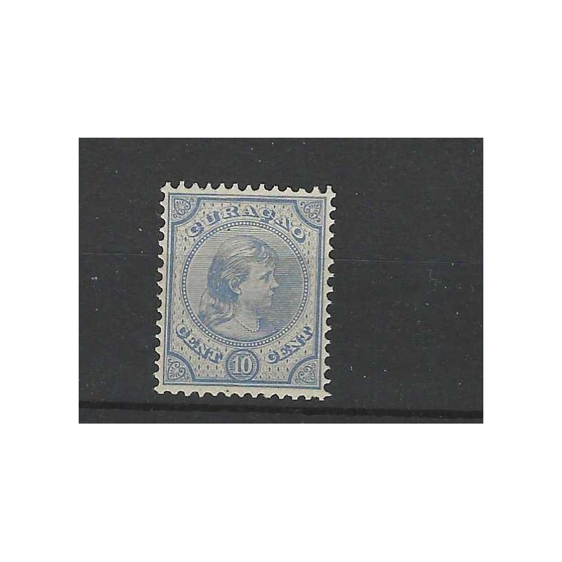 Curacao 19 Wilhelmina MNH/postfris CV 5 €