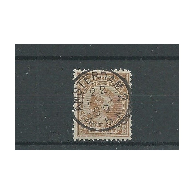 Netherlands  36 with "AMSTERDAM-2 1899"  VFU/used  CV 12++ €