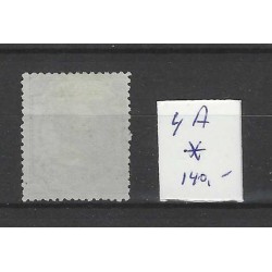 Curaçao 4A  Willem III 1873  MH/unused  CV 140 €