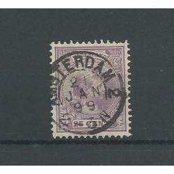 Nederland  42 met "AMSTERDAM-2 1899"  VFU/gebr  CV 12++ €