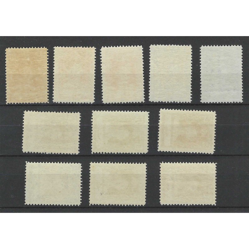 Curaçao 89-99 Wilhelmina  MNH CV 225 €