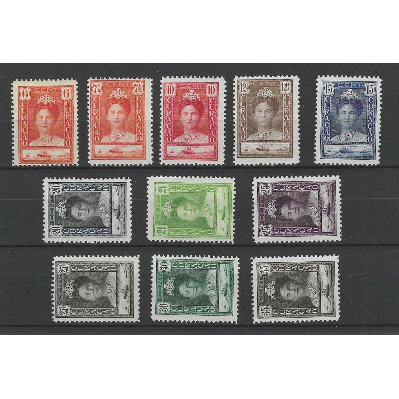 Curacao 89-99 Wilhelmina  MNH/postfris CV 225 €