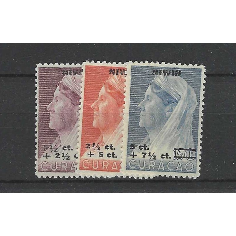 Curacao 182-184 NIWIN zegels MNH/postfris CV 3,6 €