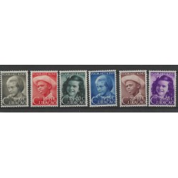 Curaçao 200-205 Child Welfare  MNH CV 20 €