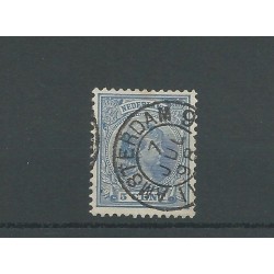 Netherlands  35 with "AMSTERDAM-9" small round cancel  VFU/used  CV 255 €