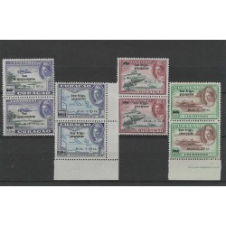 Curaçao LP41-44 Airmail pairs MNH CV 80 €