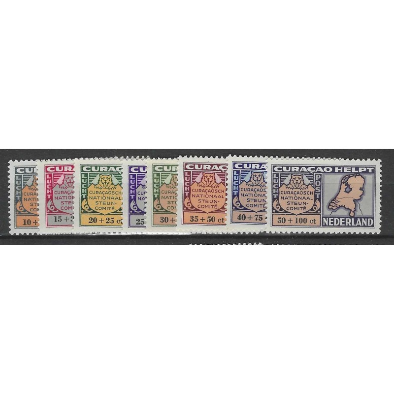 Curacao LP53-60 Luchtpost MNH/postfris CV 16 €