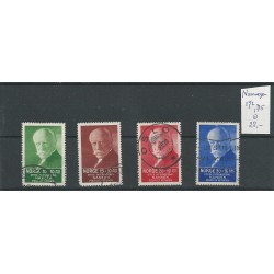 Noorwegen 172-172 Nansen-fonds  2 series VFU/gebr  CV 28 €