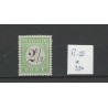 Curaçao P1-III Postage due 1889 MH/unused CV 3,50 €