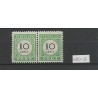 Curacao P13 Port 1892 paartje Type III/II MH/ongebr CV 8+ €