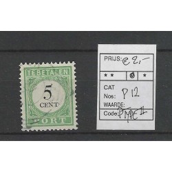 Curacao P12-II  Port 1892  VFU/gebr CV 2 €