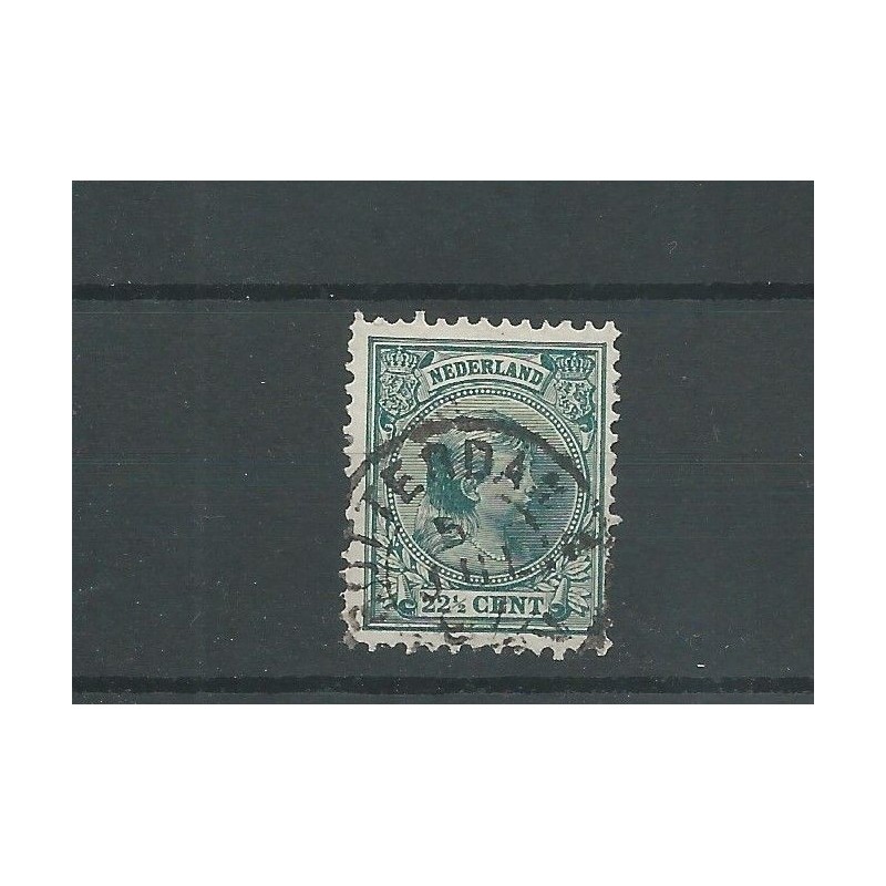 Netherlands  41 with "ROTTERDAM-4" small round cancel  VFU/used  CV 60 €