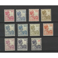 Curaçao 57-67 Wilhelmina  MNH  CV 330 €