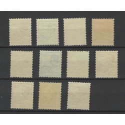 Curaçao 57-67 Wilhelmina  MNH  CV 330 €