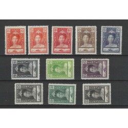 Curaçao 89-99  Wilhelmina  MNH  CV 225 €