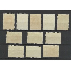 Curaçao 89-99  Wilhelmina  MNH  CV 225 €