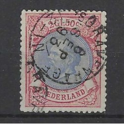 Netherlands 19-29 Willem III 1872  set VFU/used  CV 317+ € Cancels !!