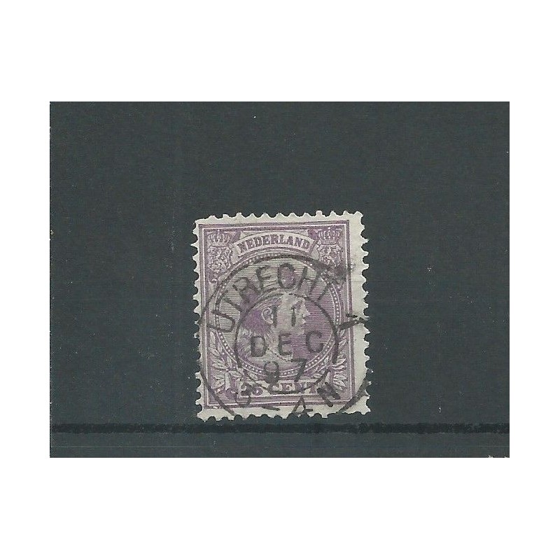 Netherlands  42 with "UTRECHT-1" small round cancel  VFU/used  CV 25 €