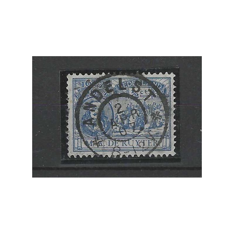 Netherlands 87 De Ruyter "ANDELST 1907"large round cancel VFU/used