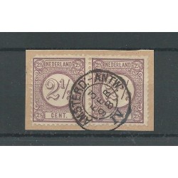 Netherlands  33 with "AMSTERD:ANTW:-IV"  VFU/used  CV 5 €