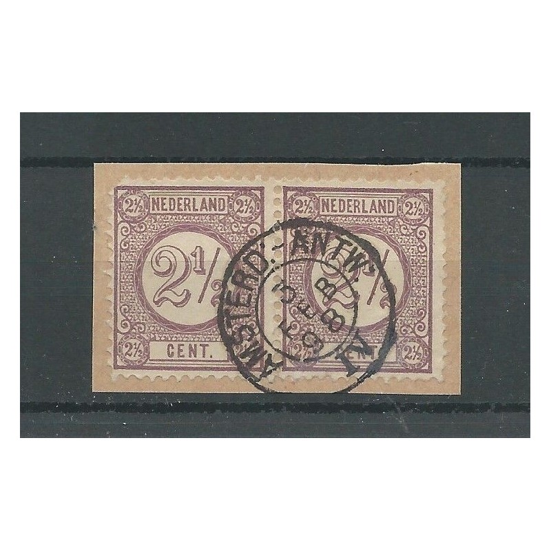 Netherlands  33 with "AMSTERD:ANTW:-IV"  VFU/used  CV 5 €