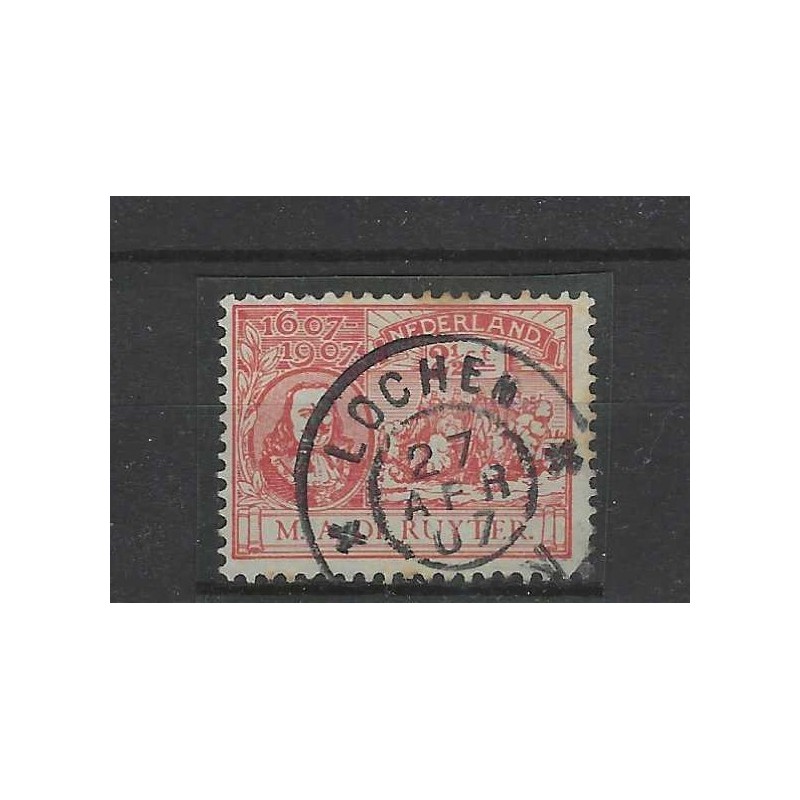 Nederland 89 De Ruyter "LOCHEM 1907"grootrond VFU/gebr