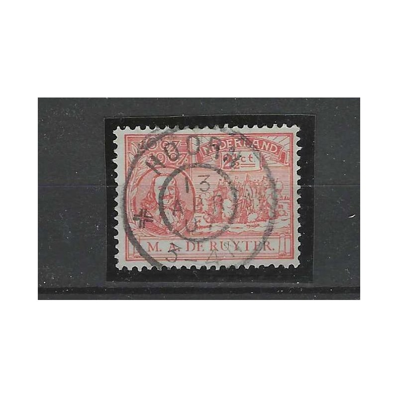 Nederland 89 De Ruyter "HOORN 1907"grootrond VFU/gebr