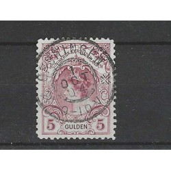 Netherlands 79 Wilhelmina  "GRONINGEN 1904"large round cancel VFU/used